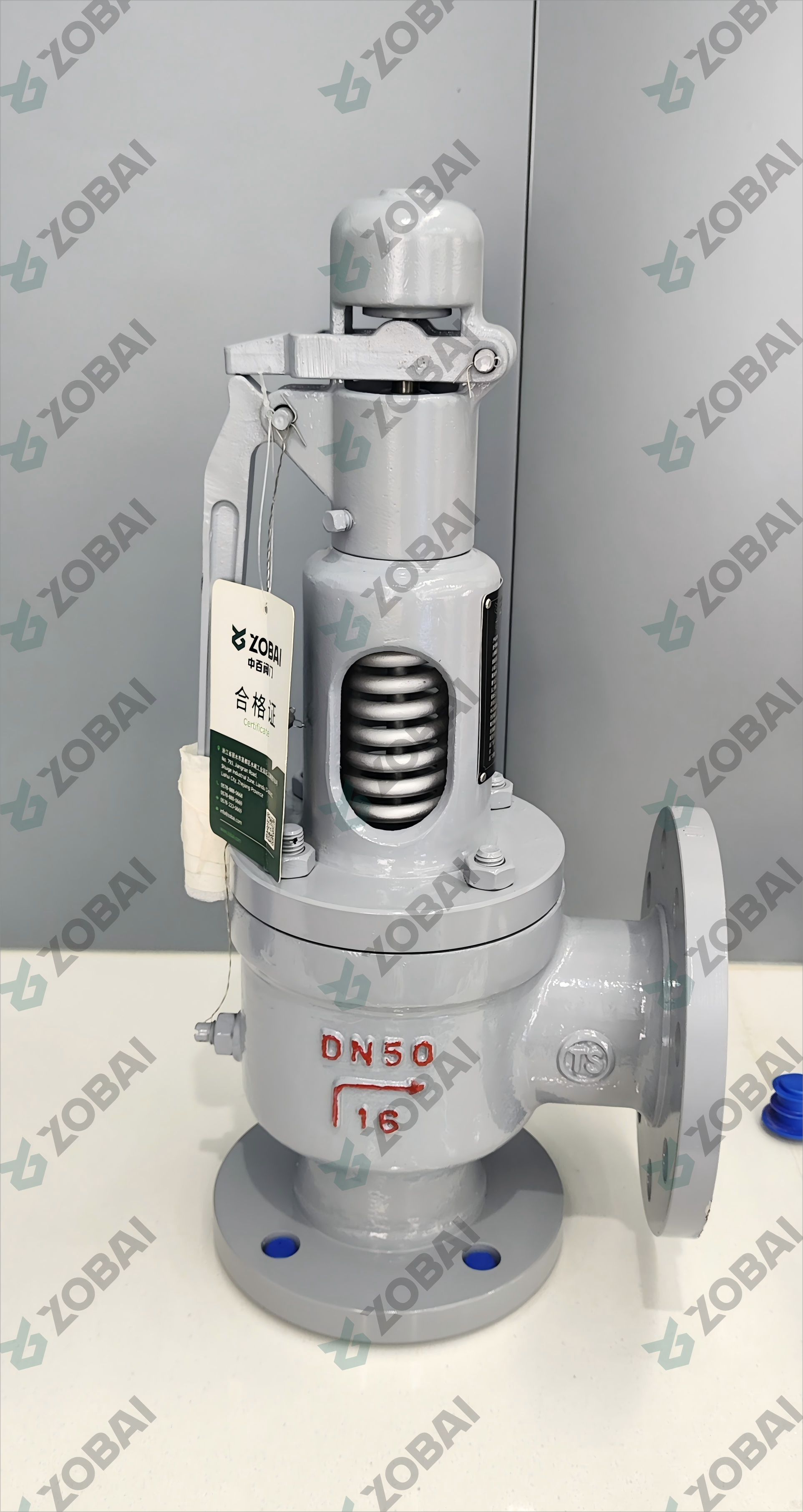 ZBA48SB系列 带扳手弹簧全启式安全阀